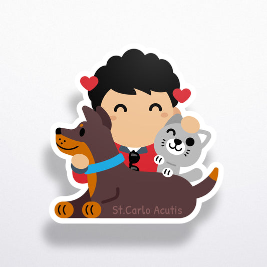 Saint Carlo Acutis Sticker (Jubilee)