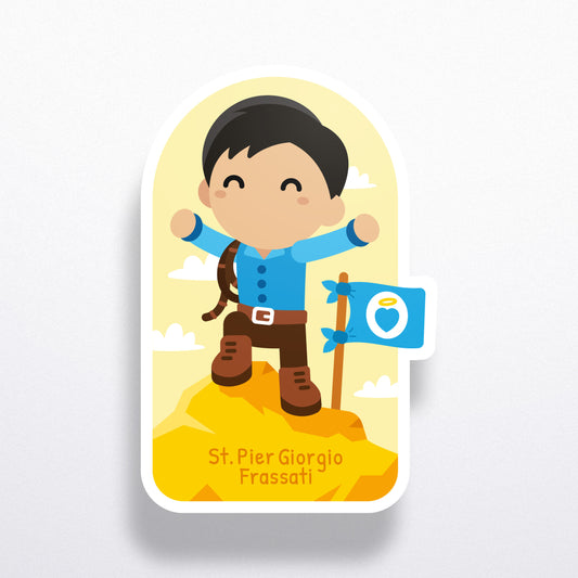Saint Pier Giorgio Frassati Sticker (Jubilee)
