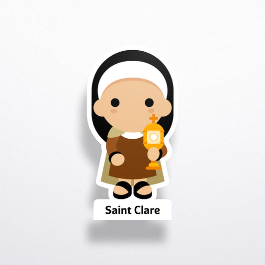 Saint Clare Sticker