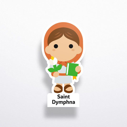 Saint Dymphna Sticker