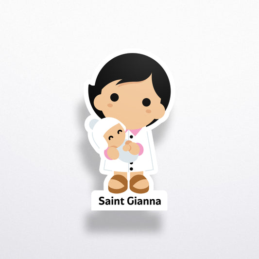 Saint Gianna Sticker