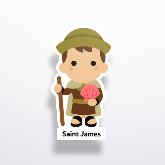 Saint James Sticker