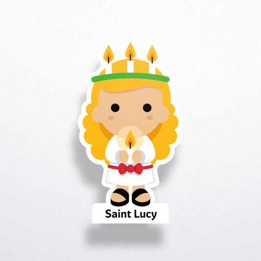 Saint Lucy Sticker