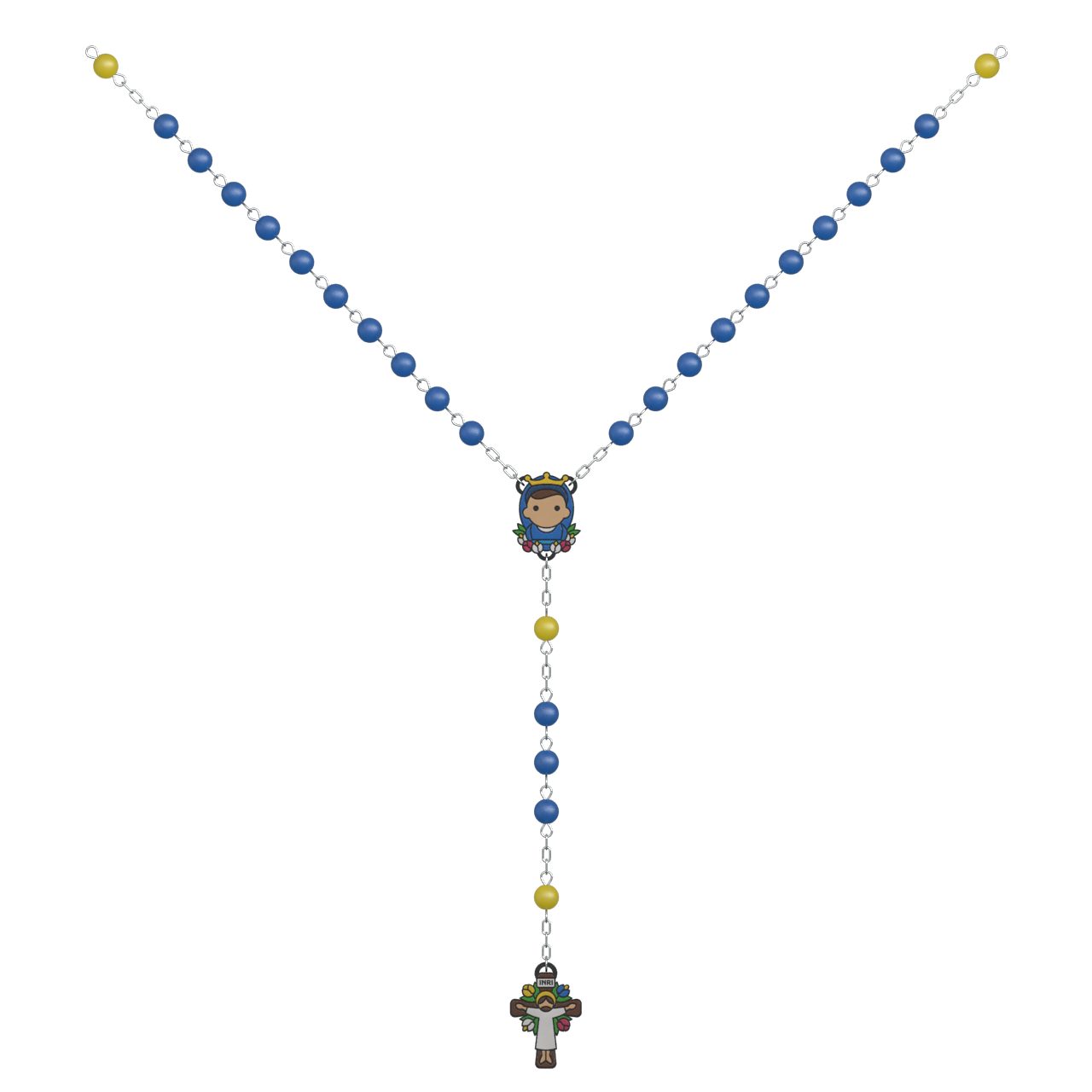 Wholesale Opaque Acrylic Cross Beads 