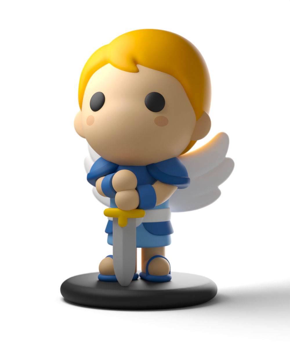Saint Michael the Archangel Figure