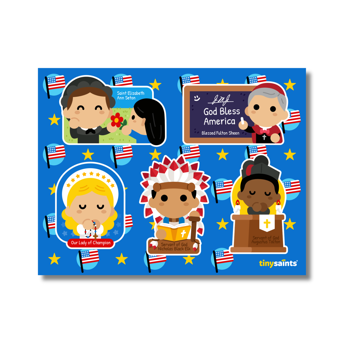 Sticker Sheet - Sea to Shining Sea
