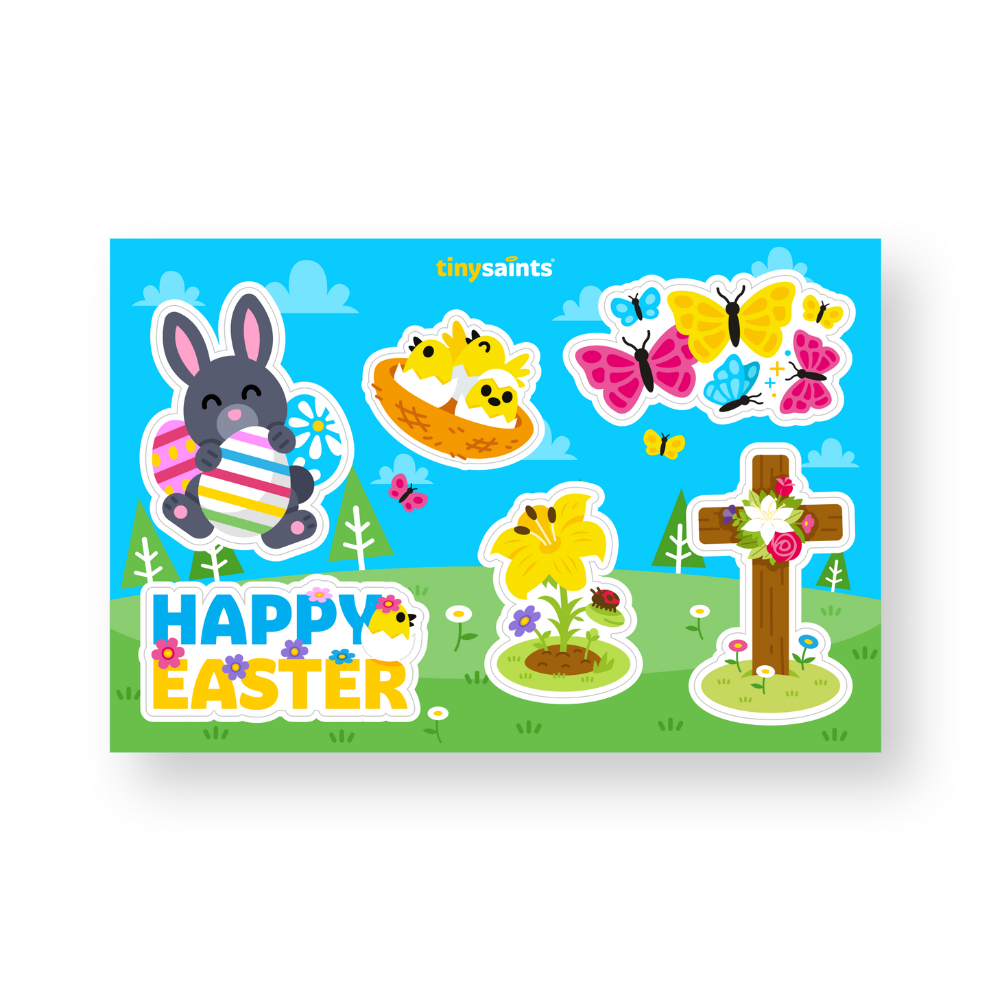 2024 Easter Sticker Sheet