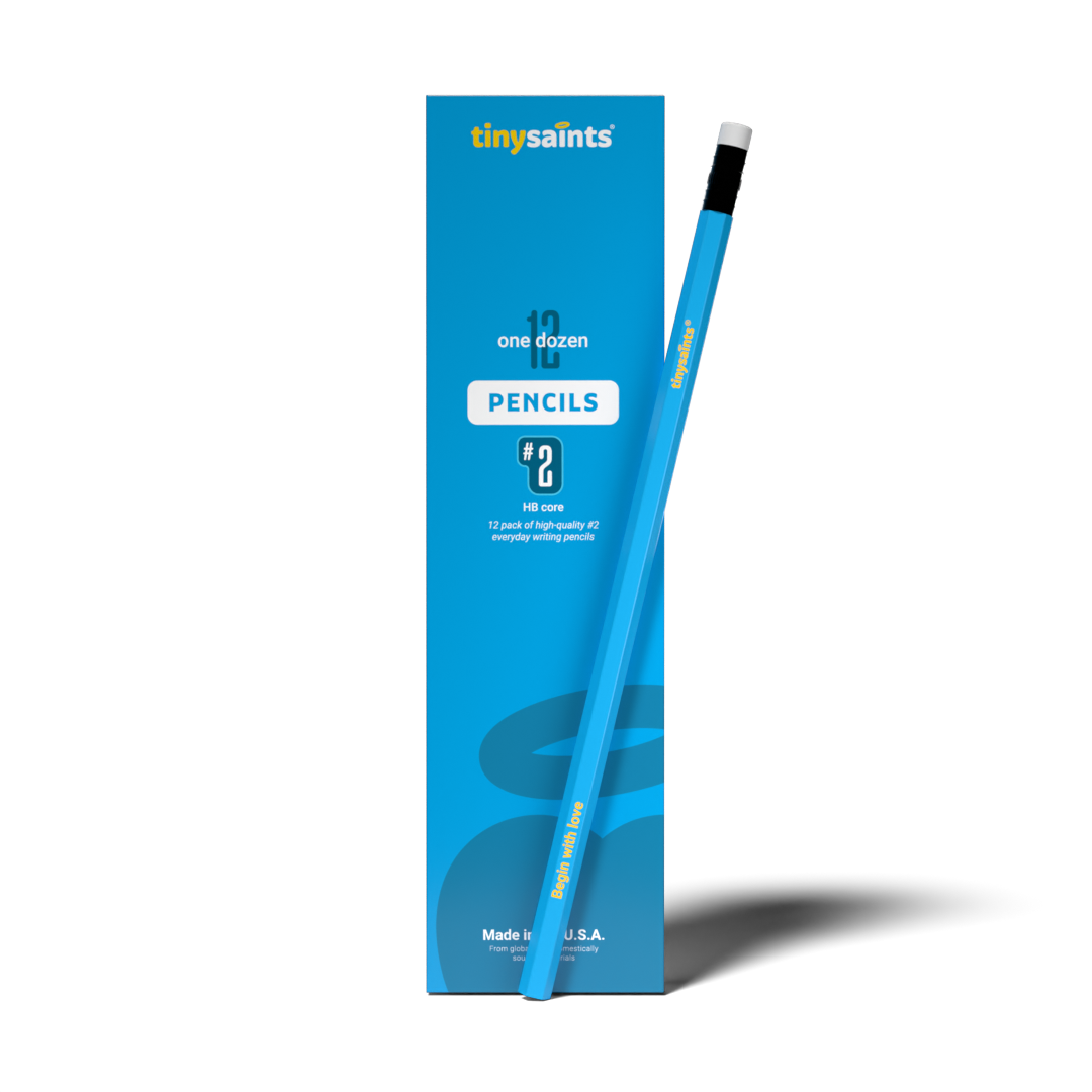 Tiny Saints Pencils - 12 pack