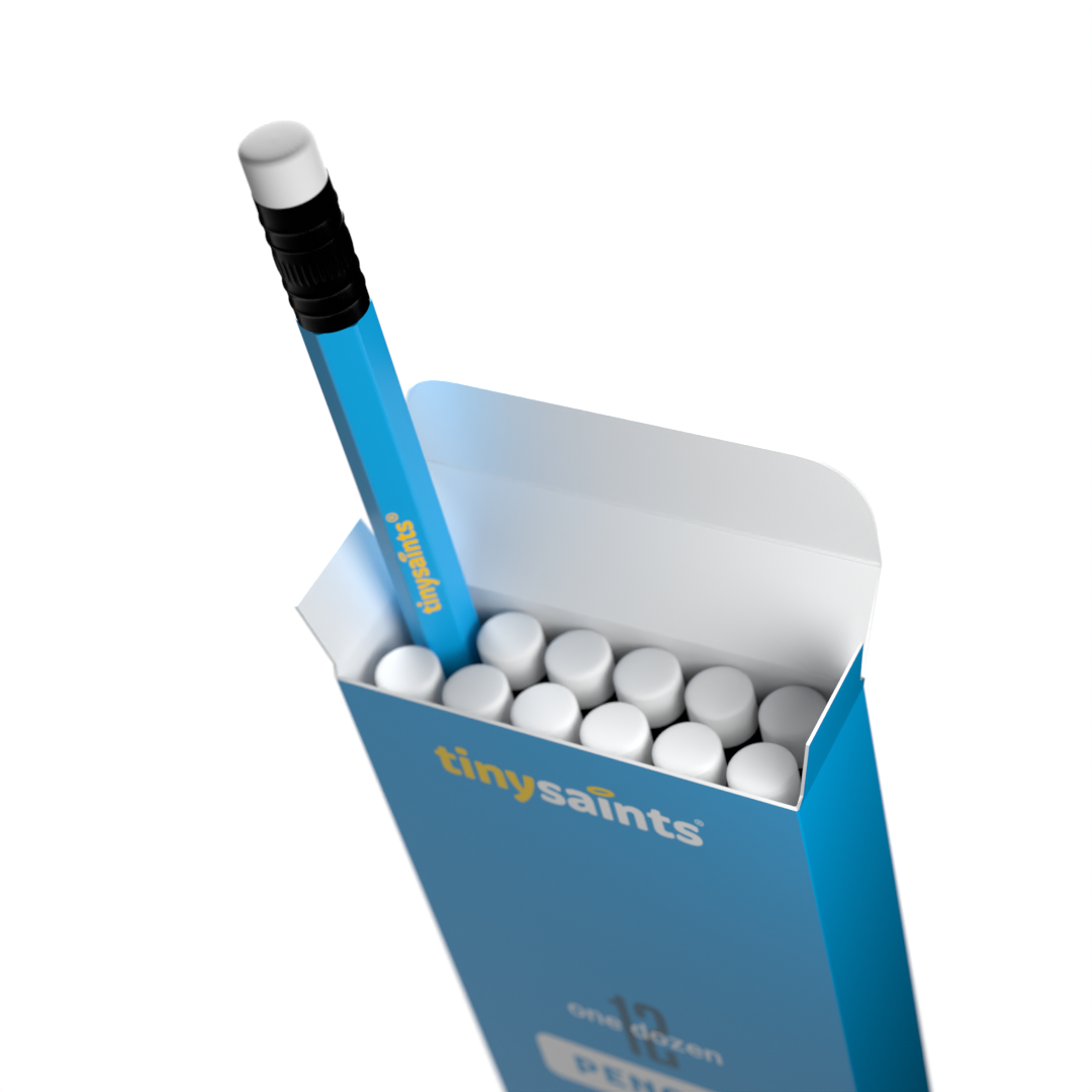 Tiny Saints Pencils - 12 pack