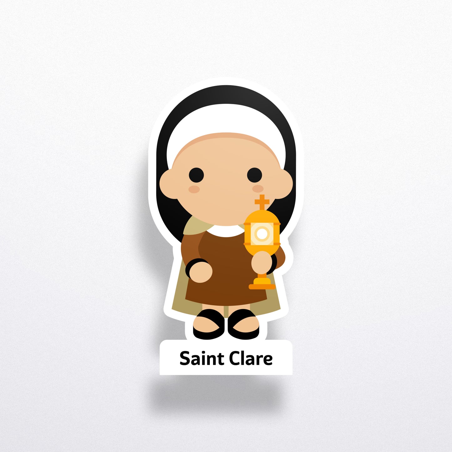 Saint Clare Sticker